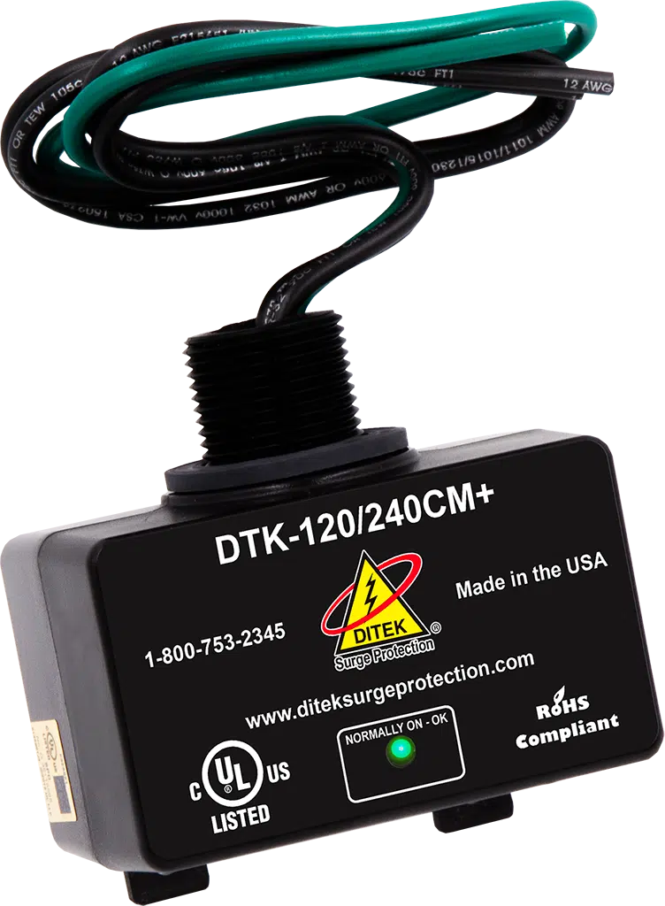 Ditek Surge Protection - 50kA, 3 Year $7500 Warranty